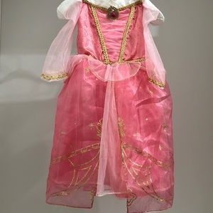 Pink sleeping beauty dress from the Disney store